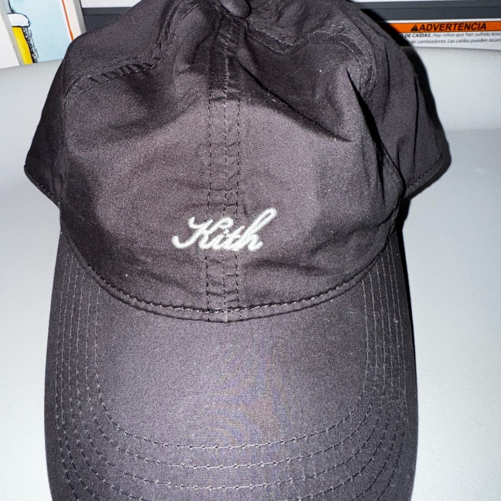 Kith Charcoal Black Baseball Cap